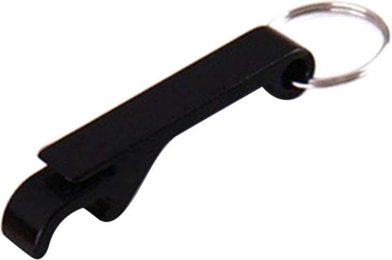 Sinofort 12 stuks flessenopener, sleutelhanger, aluminium bieropener, zilverkleurig, flesopener, mini-flesopener, voor bar, party, camping en familie