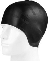Unisex Badmuts voor Zwemmen - Zwem Accessoires - Haarkapje voor Zwembad - Zwart - One Size