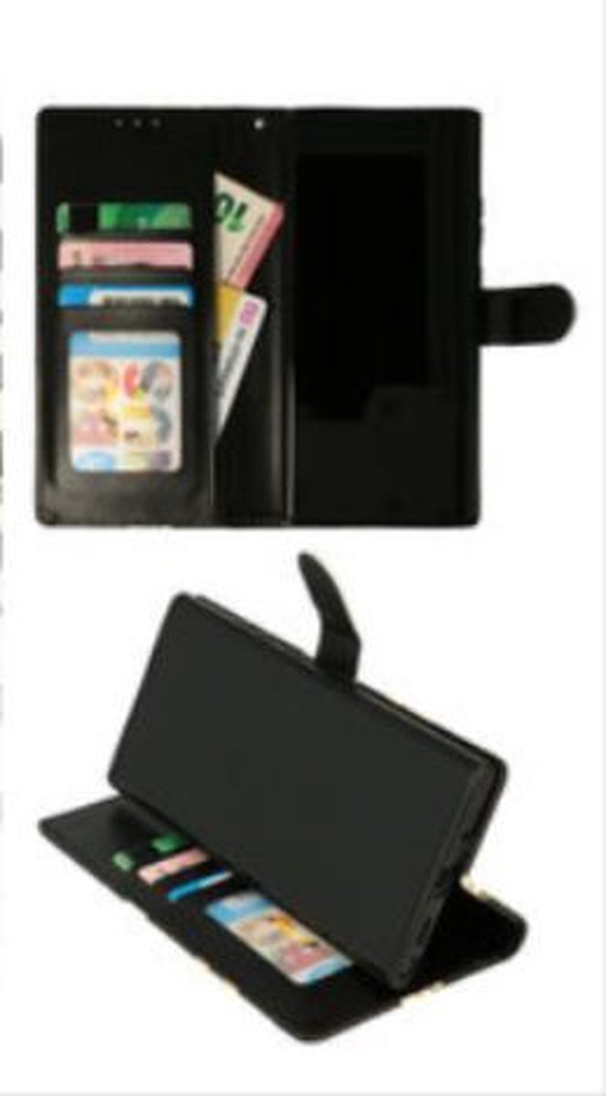 Apple iPhone 11 PRO MAX Red / Wallet / Book Case / Boekhoesje/ Telefoonhoesje met rits en silicone binnenkant