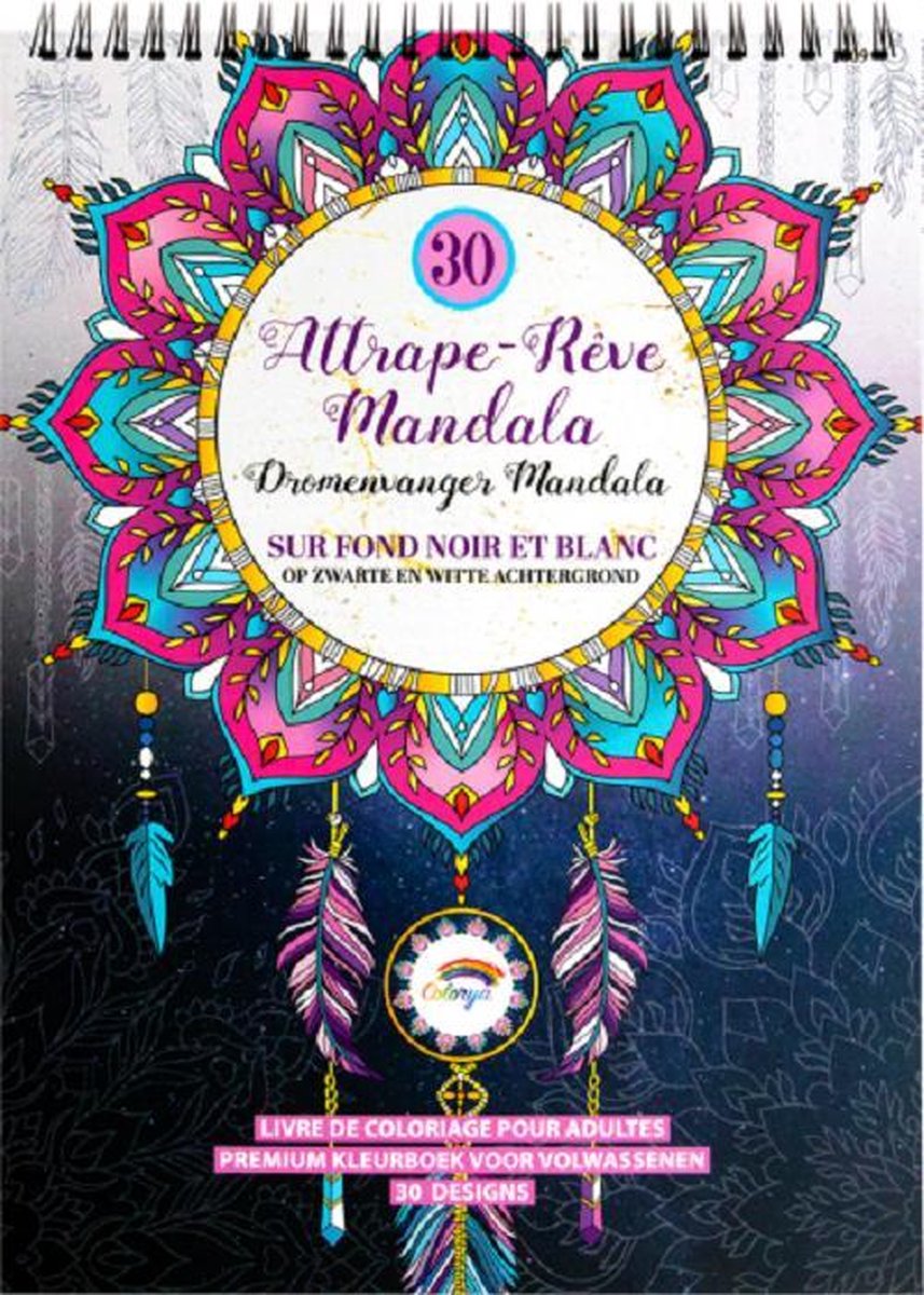 Kleurboek voor volwassenen Mandala Colorya