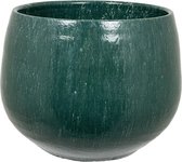 Petra pot blauw groen petrol D16 x H13 cm