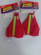 Invento lanceerspeelgoed Stomp rocket glider 2x aanvulset