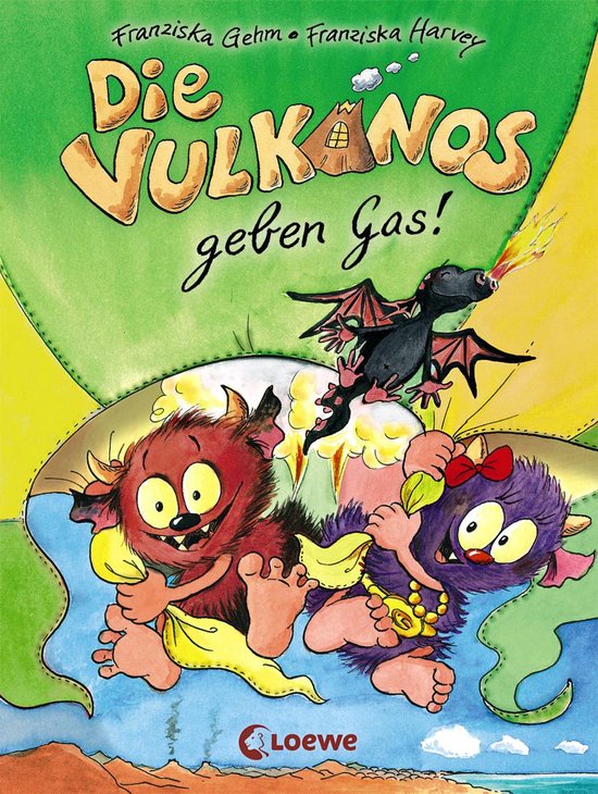 Die Vulkanos 5 - Die Vulkanos geben Gas! (Band 5) - cover