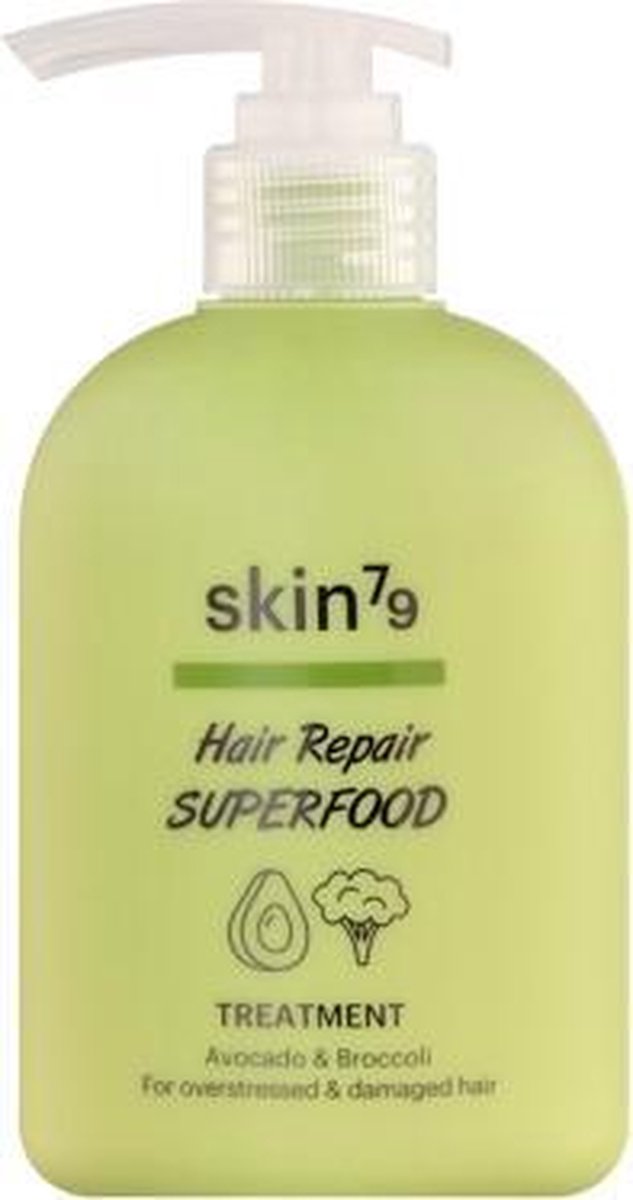 Hair Repair Superfood Treatment voor overbelast en beschadigd haar Avocado & Broccoli 230ml