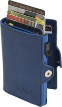 Tony Perotti Furbo RFID Creditcardhouder met papiergeldvak - BlauwBL - container Blauw