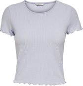 ONLY ONLEMMA S/S SHORT TOP  JRS Dames T-Shirt - Maat M