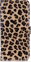 Panter luipaard agenda book case hoesje Telefoonhoesje geschikt voor Samsung Galaxy A72