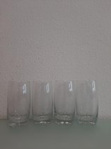 Vier longdrinkglazen
