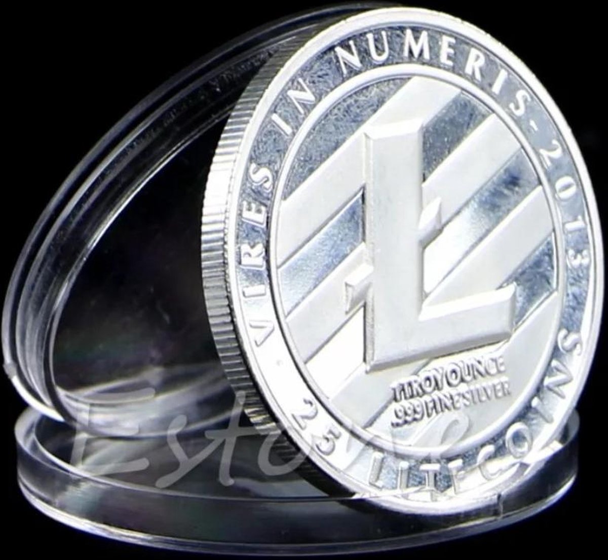 Litecoin Munt zilver kleur | bol