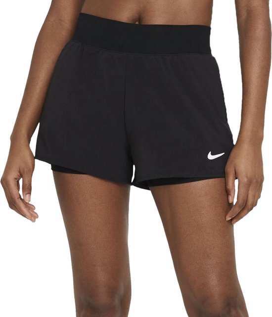 Nike Pro Trainingsshorts van 7,5 cm voor dames Zwart - Vindjeschoen.nl