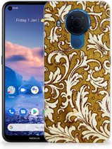 Smartphone hoesje Nokia 5.4 Hoesje maken Barok Goud