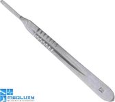 MEDLUXY Pro - Houder nummer 4 - voor verwisselbare mesjes - 13.5 cm - RVS - excl. mesjes [bistouri / scalpelmes houder]