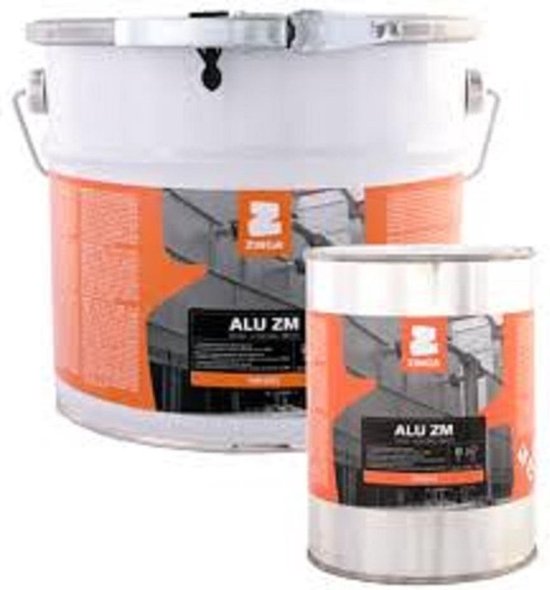 Alu ZM verf - coating - metaalverf - 1 l -Aluminium kleur | bol.com