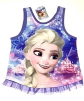 Disney Frozen Top - met tule  - paars - maat 110 (5 jaar)