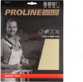 ProLine Gold Schuurpapier P100/120/150 | 230mm x 280mm | 6 stuks