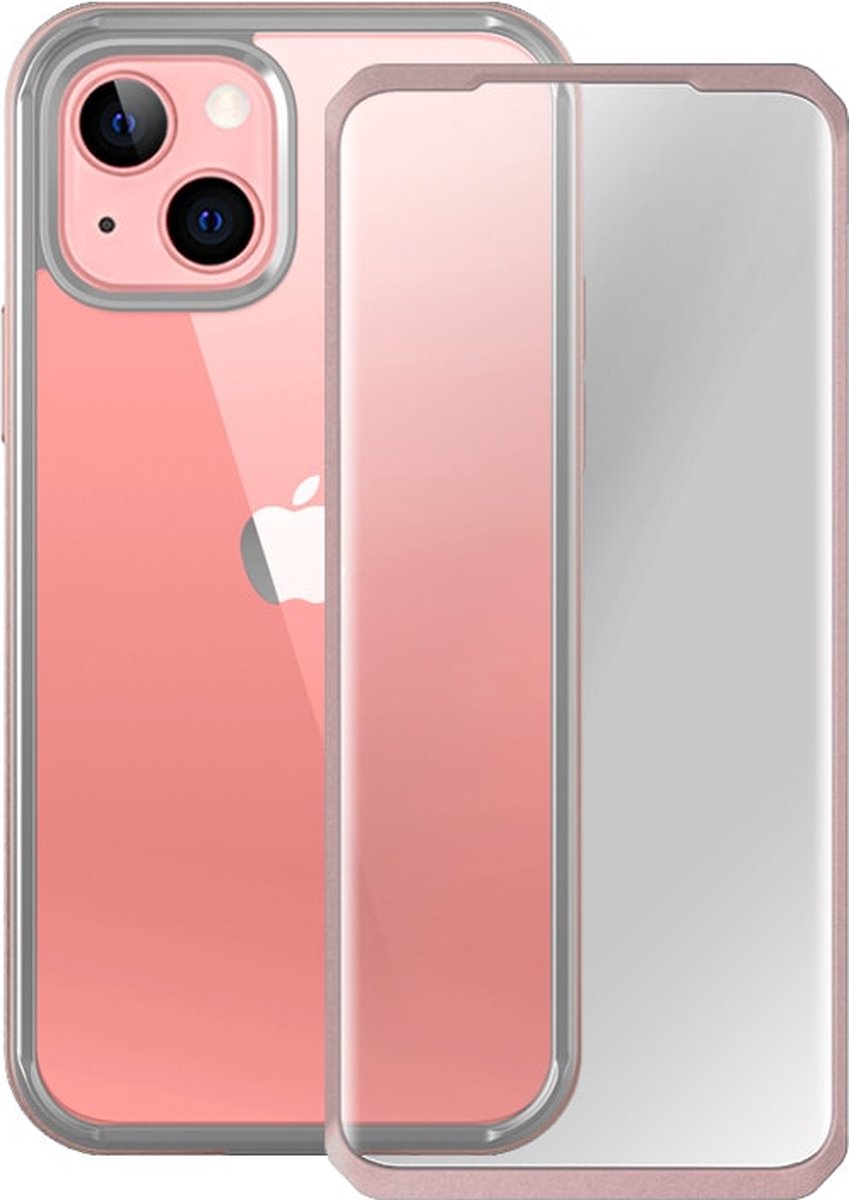 Supcase 360 Backcover UB Edge met screenprotector iPhone 13 - Peach
