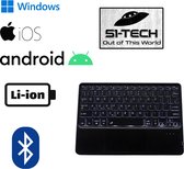 51-Tech Draadloos toetsenbord + Touchpad verlicht 2021 Model Ipad Tablet Windows Apple Android