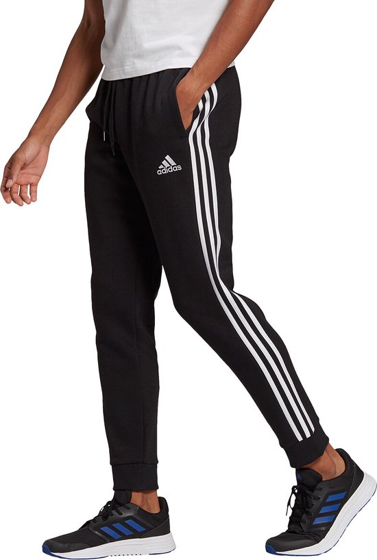 adidas - Essentials Tapered Cuff 3S Pants – Sweatpants Men-M