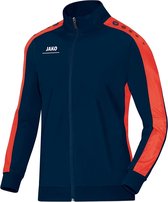 Jako - Polyester jacket Striker Senior - Sportvesten Heren Blauw - XXL - nachtblauw/flame