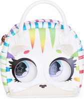 Purse Pets - Micro - Stijlvolle kleine handtas Roarin' Rainbow Tiger met rollende ogen
