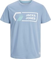 Jack & Jones T-shirt Logan Faded Denim (Maat: XXL)