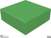 LEGO Tegel 1x1, 3070b Fel groen 50 stuks