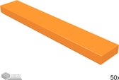 LEGO Tegel 1x6, 6636 Oranje 50 stuks