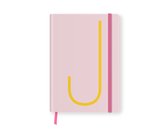 Monogram Notebook - Eerste Notebook - Gepersonaliseerde Luxe - Letter Notebook J