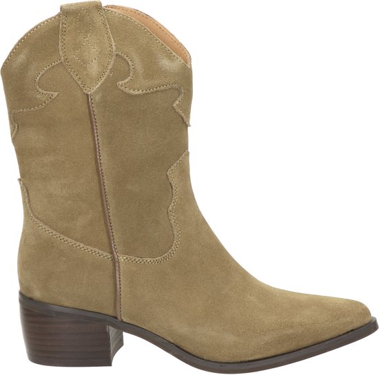Nelson dames cowboy laars - Expresso - Maat 36 | bol.com
