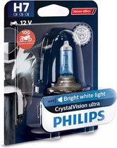 Philips Motorlamp H7 Crystalvision 12v/55w Wit