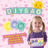 Leuke pop-schoudertas - incl. FIDGET Suprise! - Fidget toy - speelgoed - DIY bag - knutsel tas - creatief - TOPCADEAU - SINTERKLAAS - KERST