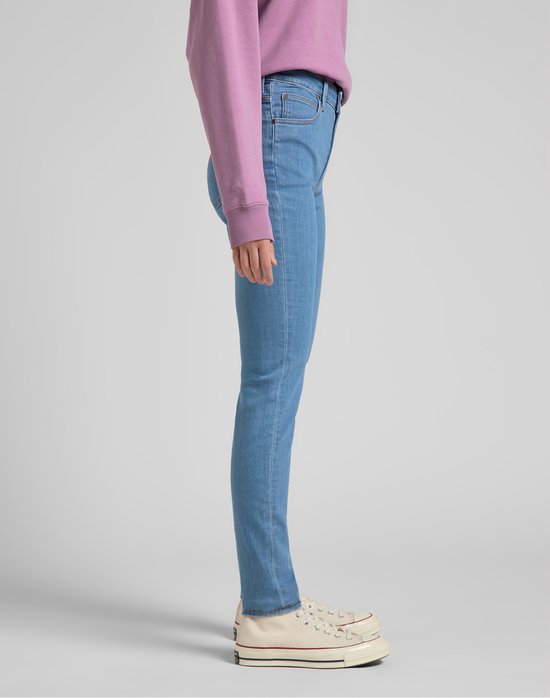 Lee Slimfit Jeans 'Scarlett High' in Zwart | ABOUT YOU