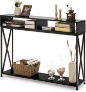 FURNIBELLA - Dubai´s consoletafel - gangtafel - entreetafel - sidetable - wandtafel - zwart