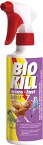 BSI - Bio Kill Micro-Fast Birds - Breedwerkend Insecticide tegen ectoparasieteen bij kippen, duiven en siervogels - Voor toepassing op vogelkooien en duiventillen - 500 ml