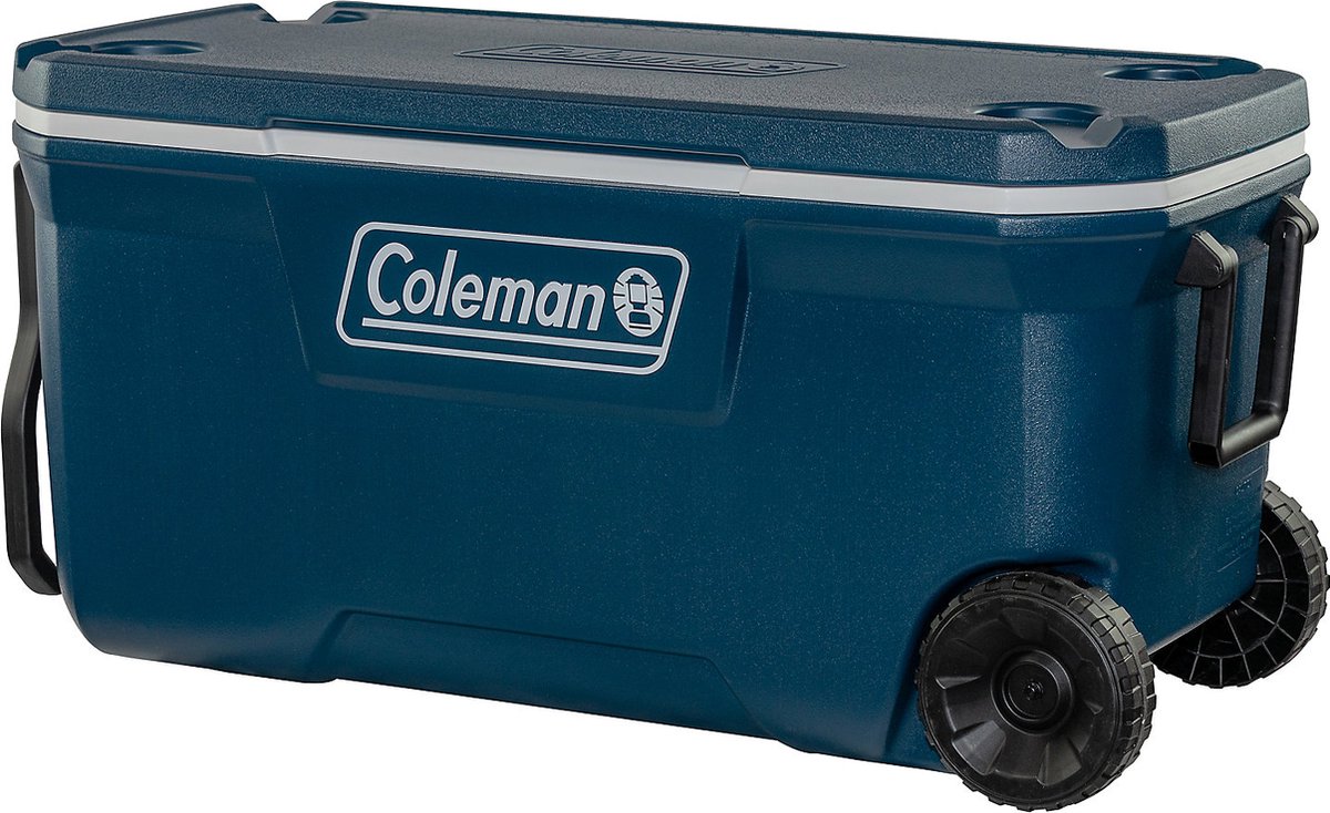 Coleman 100QT Xtreme Koelbox - 94 Liter - Wielen - Blauw