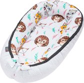 Babynest - Babynestje - Draagbare nest - Dubbelzijdig - 60 x 105 cm - 100% katoen - Yakim