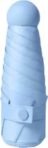 Paraplu plaza | Style volle mini Paraplu met opberg tasje | Handtas Paraplu | elegante licht blauw paraplu, waterdicht en UV