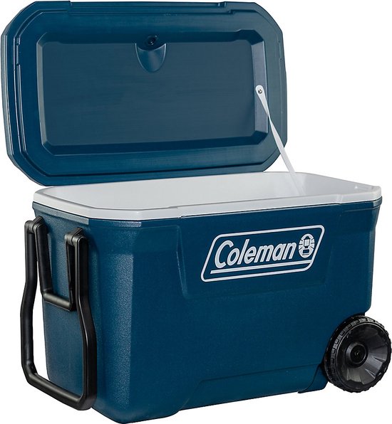 Glacière Coleman 62QT Xtreme - 58 litres - Roues - Blauw | bol.com