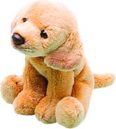 YOMIKO Classics - Blonde Labrador Puppy Beanie Knuffel - 13 cm