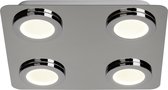 Aquavive plafondlamp LED Simi chroom 4x5W