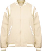 Jas Bryce - Korte Jas van Dik Katoen - One size - Beige