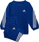 adidas I FI 3S Trainingspak - Maat 92  - Unisex - blauw - wit