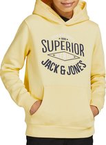 Jack & Jones Trui - Jongens - geel - navy