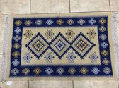 1001 - Kelim Oriental Blauw 80x125cm