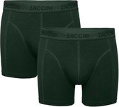 Zaccini 2-pack tone-in-tone dark green