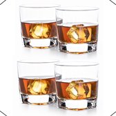 VDN Donella Whiskey Glazen Set handgeblazen - 4 Whiskeyglazen – Tumbler