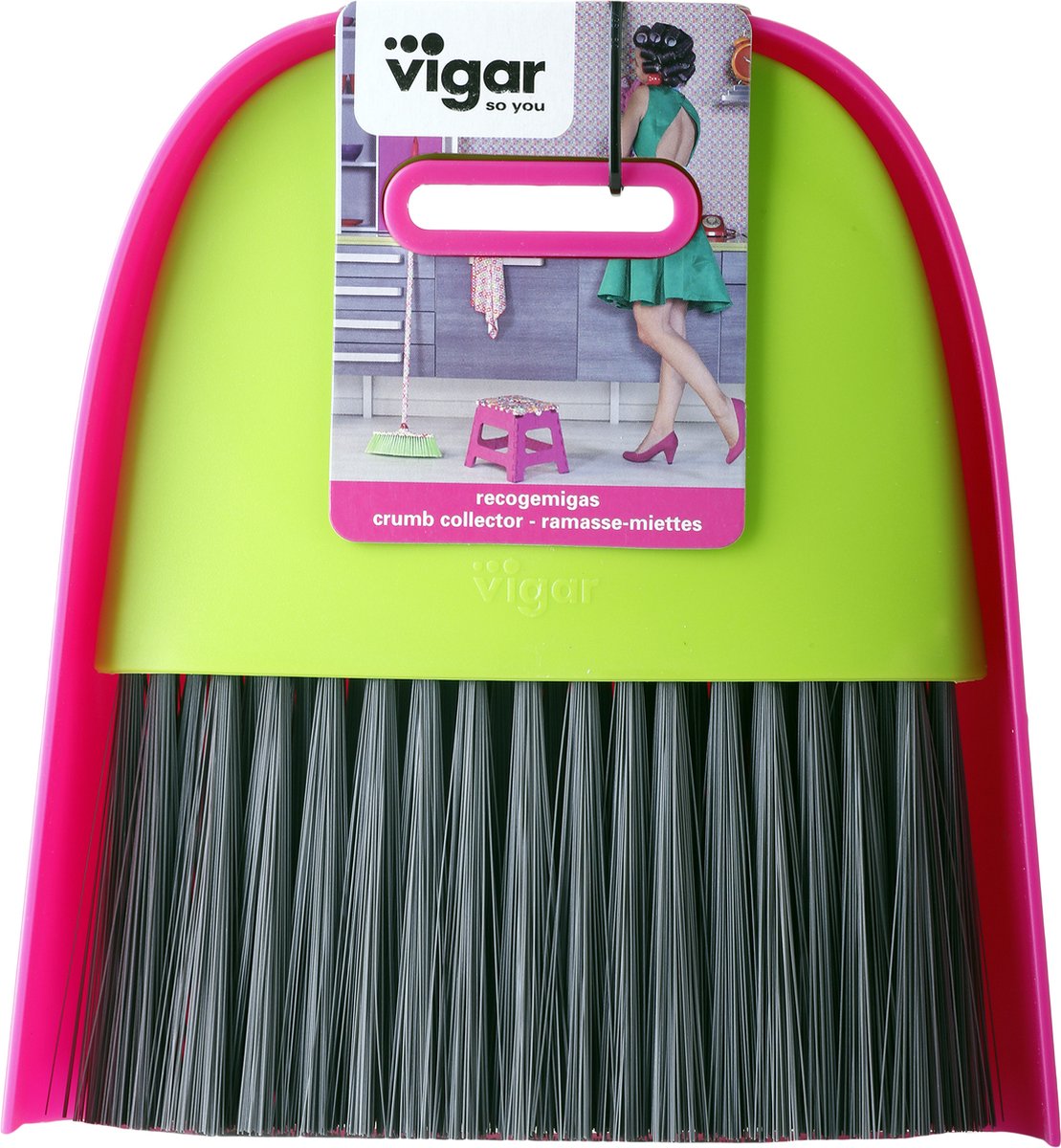 Vigar - tafel - stoffer en blik - rengo groen