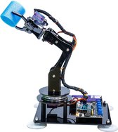 Adeept 5-DOF robotarmkit compatibel met Arduino IDE | DIY robot kit | STEAM robot armkit met OLED-display | verwerking van code en PDF-Tutorial via de download-link