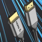 HDMI Kabel 8K - 1.8 Meter - HDMI Kabel 2.1 - Ultra HD 8K + 4K 120hz - HDMI naar HDMI Kabel - 8K HDMI Kabel - Ondersteunt alle oudere HDMI versies zoals 4K - Geschikt voor PS5, XBOX