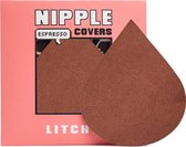 Litchy Nipple Covers Espresso - Tepelcovers - Tepelstickers - Tepelplakkers - Tepelbedekkers